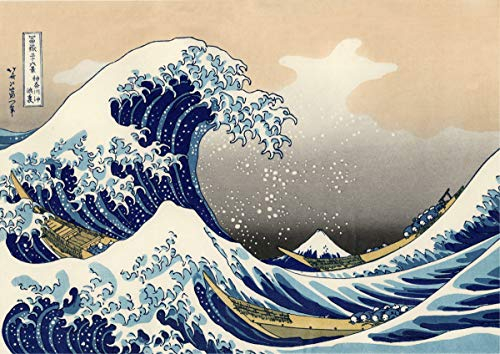 Stukk Poster The Great Wave Off Kanagawa, A2, 420 x 594 mm
