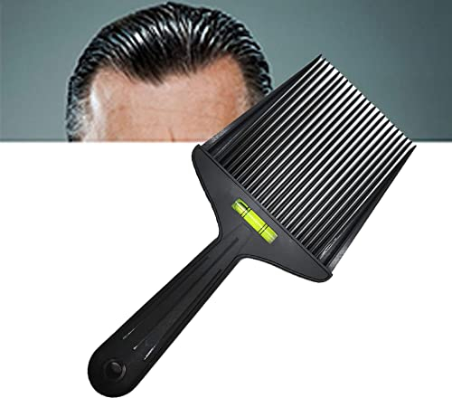 Herren Flat Top Kamm Dual-Ended Kamm Friseurschneider mit Genauem Wasserstandsausgleichssystem