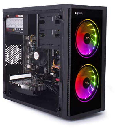 Veno Scorp Intel Core i5 2400 16GB Ram 256GB SSD + 1TB HDD GTX 1650 4GB Windows 11 Gaming PC USB 3.0
