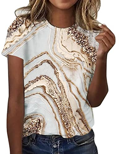 Shirt Damen Elegant Festlich Oberteile Damen Herbst T-Shirt Damen Langarm Bluse Tunika Tshirt Casual Blumen Bluse Shirt Tops Oversize Shirt Damen d02