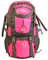Mediablue 50L Trekking-Rucksack, Backpack, zum Wandern, Camping, Outdoor, Reisen, Herren, Damen, Leicht, Sport (Pink)