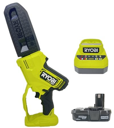 RYOBI ONE+ HP 18V Brushless 6 in. Compact Pruning Mini Chainsaw Kit with Battery and Charger (Bulk Packaged)