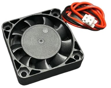ES-3D Printer Accessories 4010 DC 24V 0.1A Silent Brushless Shaft Cooling Fan 40mmx40mmx10mm Bearings Suitable For Ender-3 Ender 3 Pro(5PCS,12V)