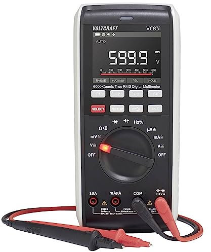 VOLTCRAFT VC831 SE Hand-Multimeter digital CAT III 1000 V, CAT IV 600 V Anzeige (Counts): 6000
