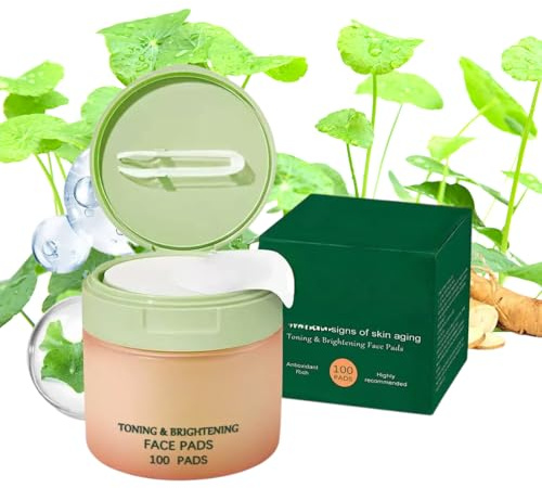Centella Toner-Pads, 100 Pads, gleichmäßiger Hautton, reduziert Falten, erhöht die Festigkeit