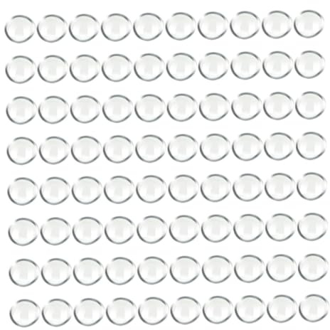 GALPADA 300pcs Glass Flat Beads Decorative Glass Marbles for Aquariums Vase Fillers Hydroponics Plants Beads Table Scatters