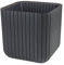CUBE PLANTER Cache pot grand format 50,5 litres aspect lattes bois