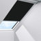 Orignal VELUX Sichtschutzrollo RFL PK06 4069S / Bedienart : Manuell / Farbe : Uni Schwarz / Fenstergröße : PK06 / Fenstertypen : GGU, GGL, GPU, GPL, GTU, GTL, GXU, GXL _23932