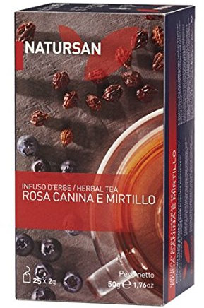 Infuso Rosa Canina e Mirtillo
