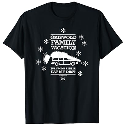 Christmas Vacation Burn Some Rubber Weihnachten T-Shirt