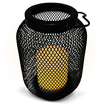 Luceco Solares LED Linterna, Luces de Lampara Impemeable IP44, Exterior Decorativa Iluminación para Patio, Balcony, Mesa, Jardín al aire Libre