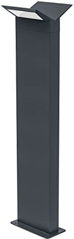 LEDVANCE ENDURA STYLE BAT 80cm - moderne Außenleuchte, mit Aluminium-Gehäuse, LED Wandleuchte, 9,5W, 3000K warmweiß, 580 Lumen, RAL 7016 dunkelgrau, Außenlampe in Flügelform