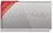 BSEED WiFi Interruptor Persiana Inteligente - Panel de Cristal Táctil para 2 Gang - Gris 157 mm