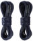 Yusimu Blu Navy Lacci Scarpe Cerati Rotondi 2,5mm – Stringhe Eleganti per Oxford, Derby & Stivali Casual Uomo – Lacci Campus Vintage Style – 2 PAIA, 70cm