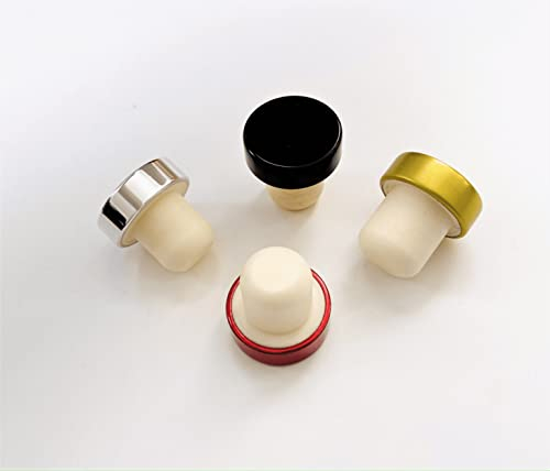 personalisierte Korken | Weinkorken personalisiert | Weinverschluss | Hochzeit | Firmenlogo | Sekt | Wein | Sektverschluss | Weinflaschenverschluss (Design 7, Mix)