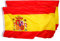 EUROXANTY Bandera de España | Bandera para balcón | Pack de banderas de España | Bandera para exterior | Bandera para mundial de Fútbol |
