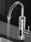 Rubinetto Elettrico per Scaldabagno Istantaneo in Acciaio Inox, Caldo e Freddo 3000 W, Termometro Senza LED, Girevole a 360° per Lavello da Cucina