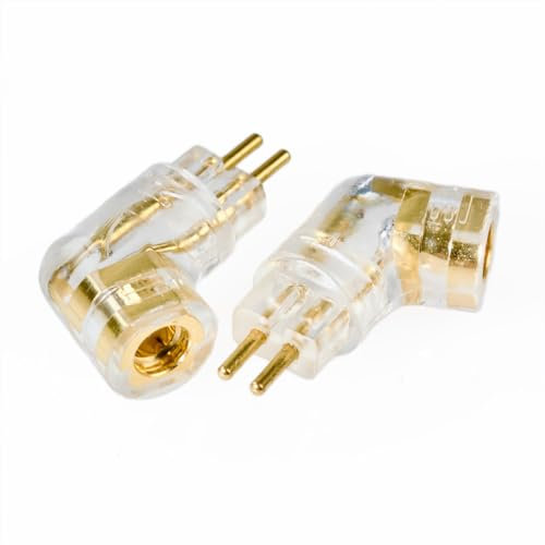 MMCX/2-poliger 0,78-mm-Adapter für IEM Kopfhörer, Shure, Sony, Campfire, Fiio, 64Audio, Vision Ear, InEar, Oriolus, etc., IEM Bluetooth-Adapter (MMCX-Buchse auf 2-poligen Stecker)
