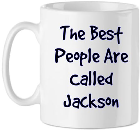The Best People are Called Jackson Mug