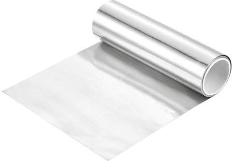 sourcing map 1 lámina de zinc, placa de zinc de alta pureza del 99.99 %, 0.004 x 4 x 39 pulgadas, tira de ánodo de zinc de metal para laboratorios de ciencia, industria, manualidades