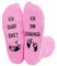 Cadeau de grossesse, cadeaux pour femmes enceintes, cadeau pour petite amie enceinte, cadeaux pour futures mamans, chaussettes cadeaux, cadeau pour femmes enceintes et amies (rose), Rose, 40