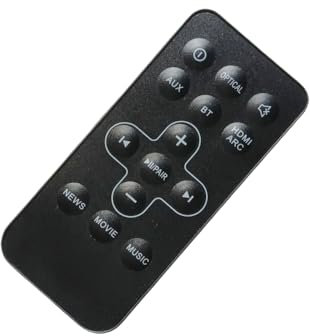 JOLGRDWS Système de Haut-parleurs de Barre de Son Bluetooth avec télécommande pour TV et Haut-parleur, Noir