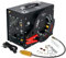 TUXING Compresseur d'air PCP, 4500 psi/30 MPa, compresseur PCP portable avec convertisseur de puissance intégré, arrêt automatique | DC12V/AC 120 V | Pompe compresseur sans huile et sans eau