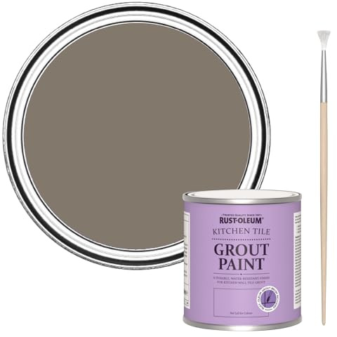 Rust-Oleum Stain-Resistant Kitchen Tile Grout Paint - Windy Nook 250ml