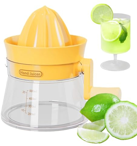 – Portable Fruit Juicer, Easy Rotation Juice Extractor, Labor Saving, Small, Apples, Carrots, Watermelons, Celery, Cooking Tool