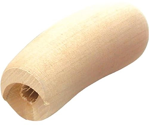 Marshalltown Gebogener Holzgriff für Glättkellen, 39 mm, Braun, 402