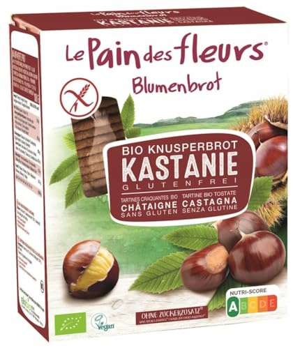 Priméal Knäckebrot Blumenbrot mit Kastanien (150 g) - Bio