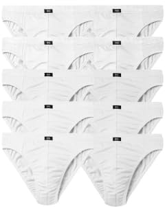 H.I.S Herren Herren Slips mit bequemer Passform aus elastischer Baumwolle Komfortbund, Baumwoll-Mix: Elastisch & formstabil, Figurbetonter Schnitt