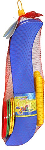 Outdoor active Ringwurfspiel mit 4 Stäben