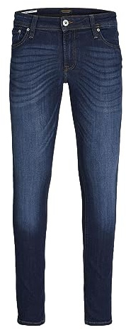 JACK & JONES Liam Jiginal Am 014 - Jeans - Skinny - Homme - Bleu (Blue Denim) - W29/L30 (Taille Fabricant: 29)