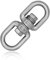 everlar® Rodamiento de Bolas Giratorio de Acero Inoxidable I 8mm 250kg I Rotación Segura de sillas Colgantes, Sacos de Boxeo, Parrillas giratorias, etc I Alta Fuerza y Resistencia a la Intemperie