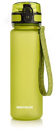 Water Bottle Fruit Infuser 500 ml 17 oz Large Reusable BPA Free Plastic Drinks Leak Proof Safe Lock Lid for Sports Gym Work Home Travel Kids School Core Infusion