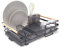 simplywire – Retro Premium Dish Drainer – Plate Drying Rack with Cutlery Holder & Drip Tray - Black Powder Coated Steel