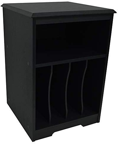 WATSONS AUDIO - Turntable/LP Record/Vinyl Storage Side End/Bedside Table - Black