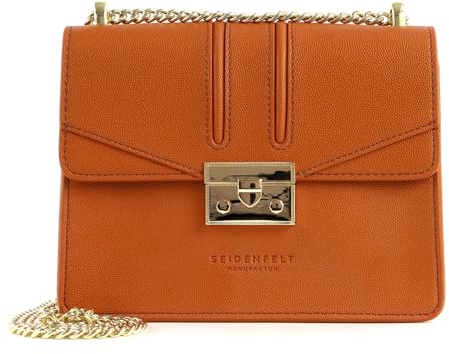 Seidenfelt Roros - Schultertasche 21 cm caramel