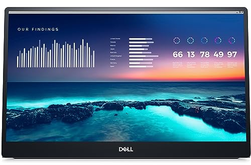 Dell 14 , FHD 1080p, Portable Monitor - C1422H, Silver