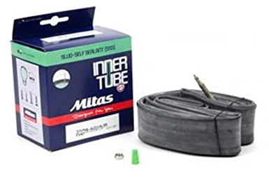 MITAS Fahrradkamera mit Gel 29 V/Fahrrad FV47 für Erwachsene, Unisex, Schwarz, normal