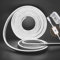 Xunata 12V Dimmbar Neon LED Streifen, 2835 LED Strip Wasserdicht Diffusion Silikon Neon Flex LED Lichtband Lichtschlauch für Innen Aussenbereich Heim Weihnachtsfeier Deko (Weiß, 5M)