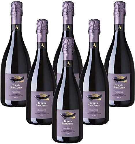 Prosecco DOC Spumante Brut Tenuta Sant'Anna (6 bottiglie 75 cl.)