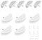 Lot de 10 filtres de rechange compatibles avec fontaine à eau Uahpet 2 l avec 10 éponges filtrantes