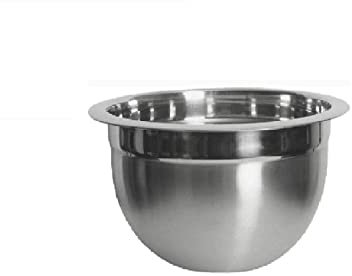 Nobel Stainless Steel Professional German Bowl,Nesting Bowls Dishwasher Safe, Space-Saving Storage (Diameter - 26 cm - 4.7 litres)