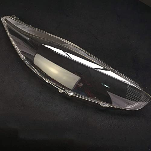 Auto-Frontscheinwerfer, transparente Lampenschirme, Lampenschale, Frontscheinwerfer, Glaslinsenabdeckung, für Ford Fiesta 2013–2016