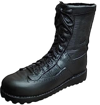 #N/A Badiman Botas Militares 1:6 para Figuras de Acción - Calzado con Cordones para Muñecos Masculinos de 12 Pulgadas,Estilo Soldado Moderno