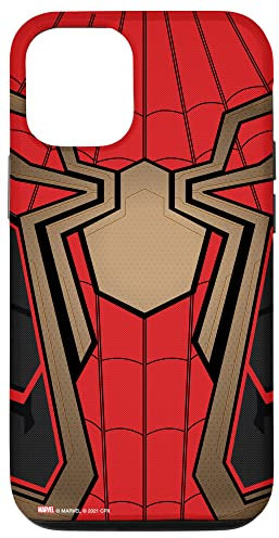 Hülle für iPhone 12/12 Pro Marvel Spider-Man No Way Home Spider Suit Rot