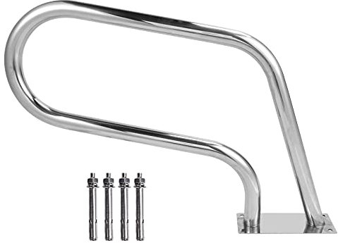 Barre d'appui pour piscine, mains courantes de piscine en acier inoxydable, main courante de sécurité pour piscines