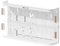 Drawer Organiser for Wall Mounting, Drawer Organiser for Data Cable - Wall Mounted Cable Storage Box, Removable Home Organiser, Multifunctional Cable Management for Plugs